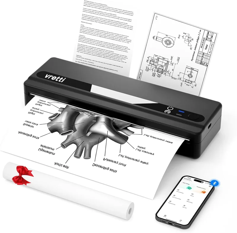 Impresora térmica portátil vretti PB821