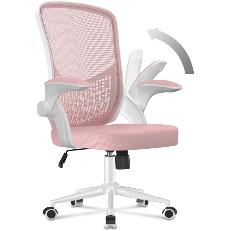naspaluro silla de escritorio rosa