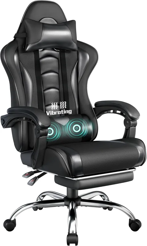 Silla gaming con masajeador