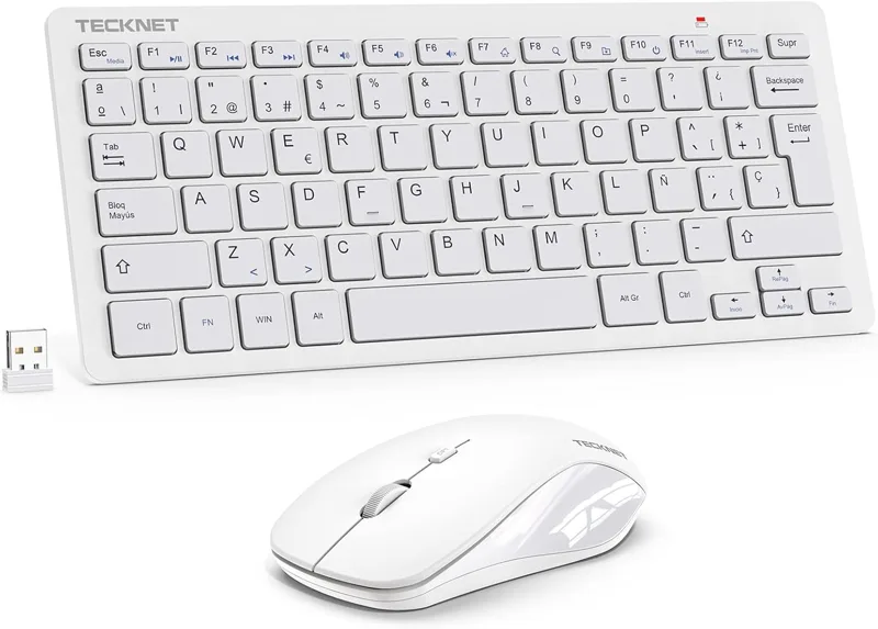 Pack de teclado y ratón TECKNET Mini