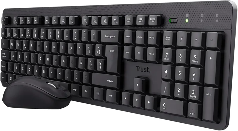 Pack de teclado y ratón Trust Ymo II